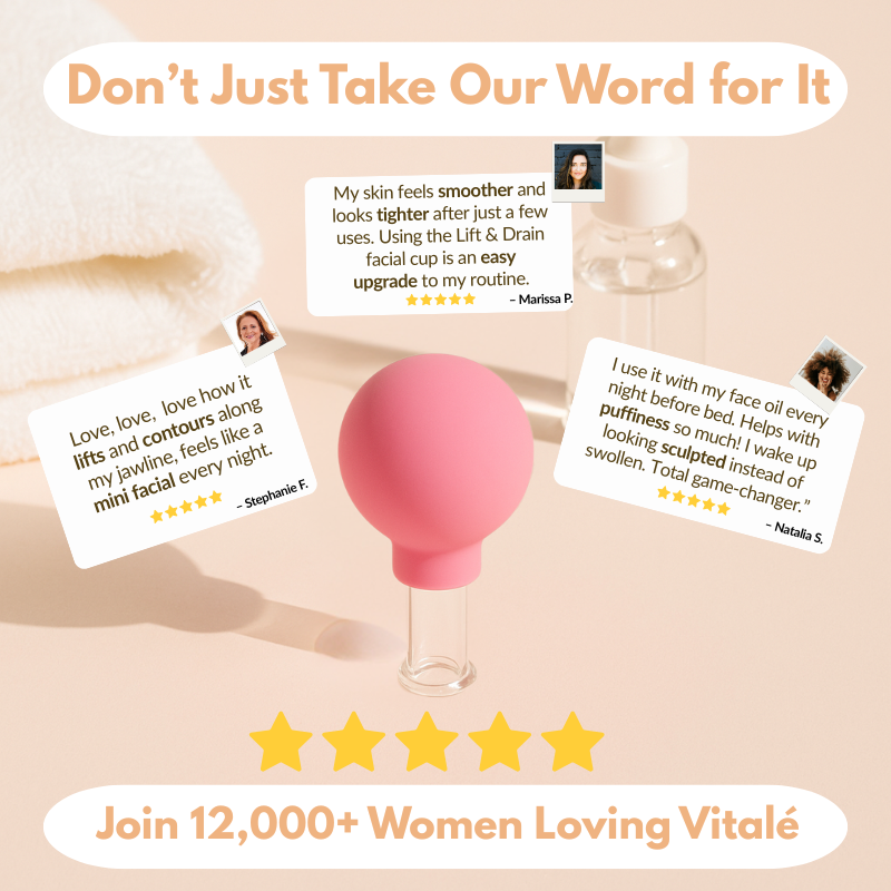 Lift & Drain™ Facial Cupping Set