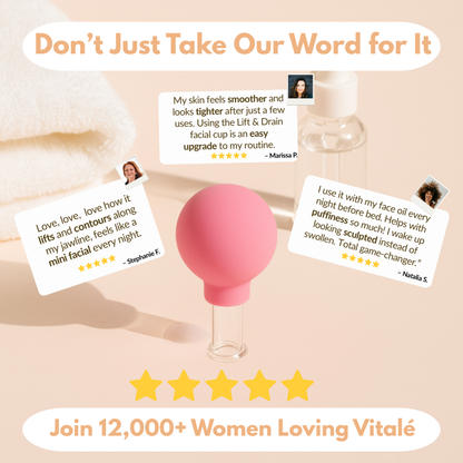 Lift & Drain™ Facial Cupping Set