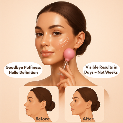 Lift & Drain™ Facial Cupping Set